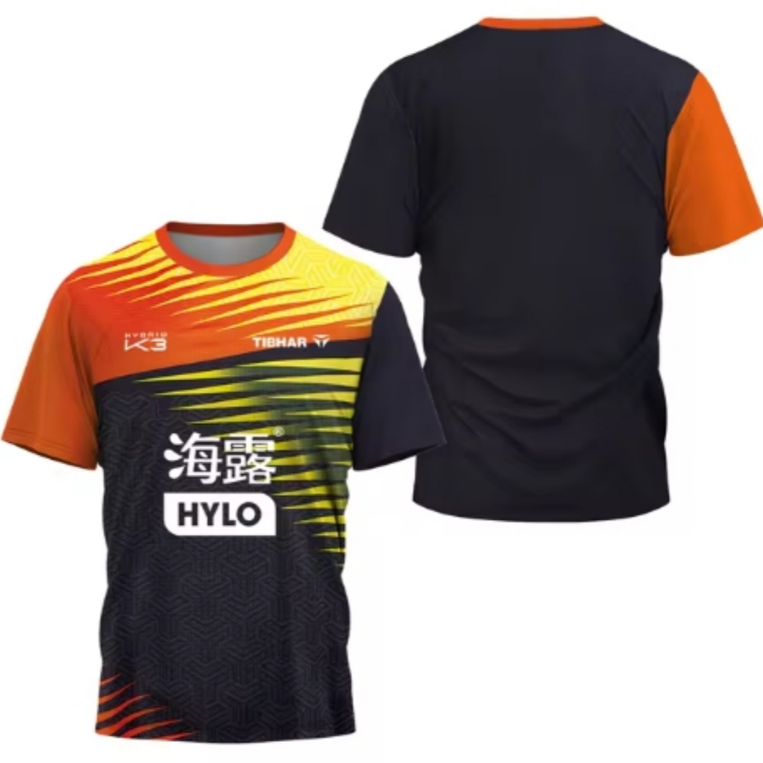 Table Tennis Jersey Butterfly - 2024 letni nowy trójkątny fragment męski