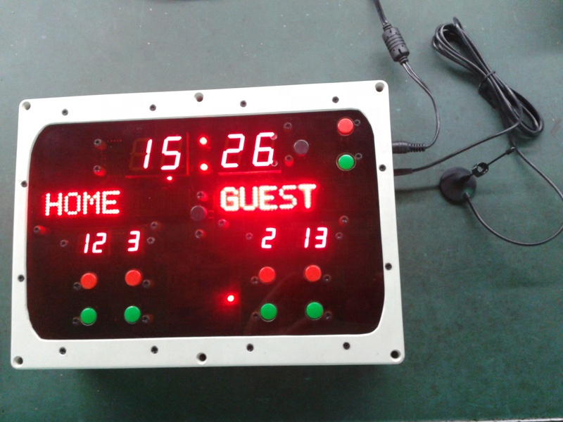 Table Tennis Scoreboard - Zdalna, bezprzewodowa, elektroniczna, cyfrowa tablica wyników