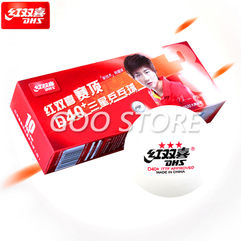 Table Tennis Video Game - DHS 3-star D40 + piłeczki do
