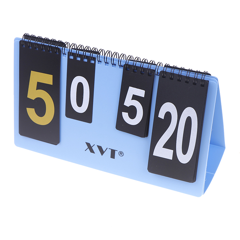 Table Tennis Scoreboard - XVT Wodoodporna, sztywna, plastikowa tablica wyników