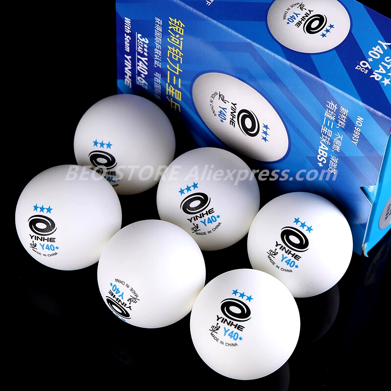 Table Tennis Video Game - 60 piłek YINHE 3-gwiazdkowy Y40+ H40+