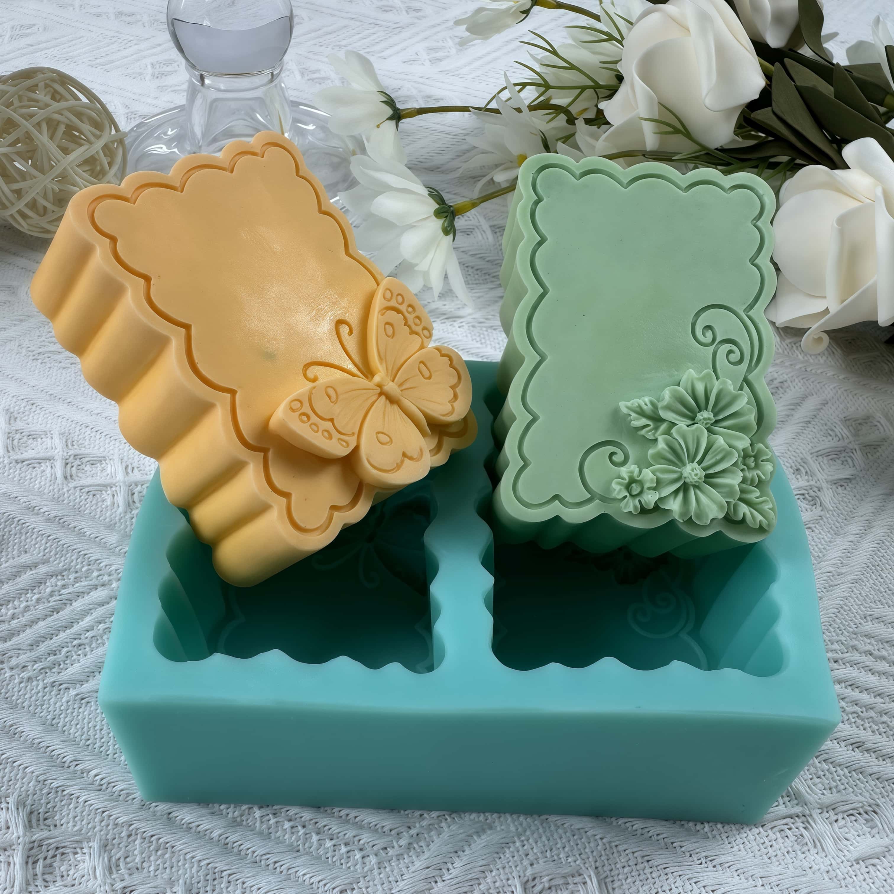 Butterfly Rubber Sheet - Forma Silikonowa DIY Motyl Kwiat Mydło