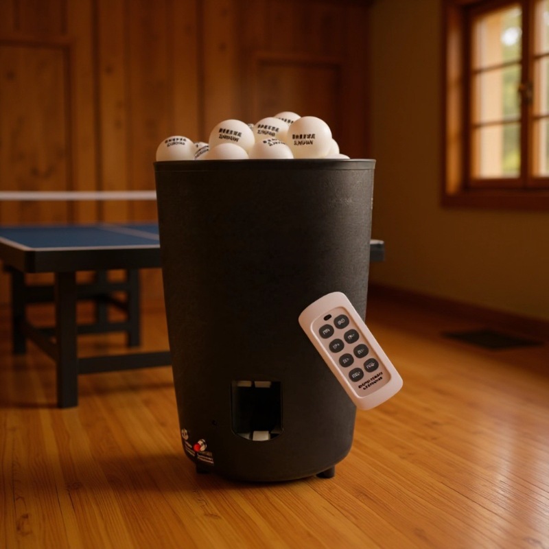 Table Tennis Launcher - Przenośna automatyczna maszyna do tenisa stołowego,