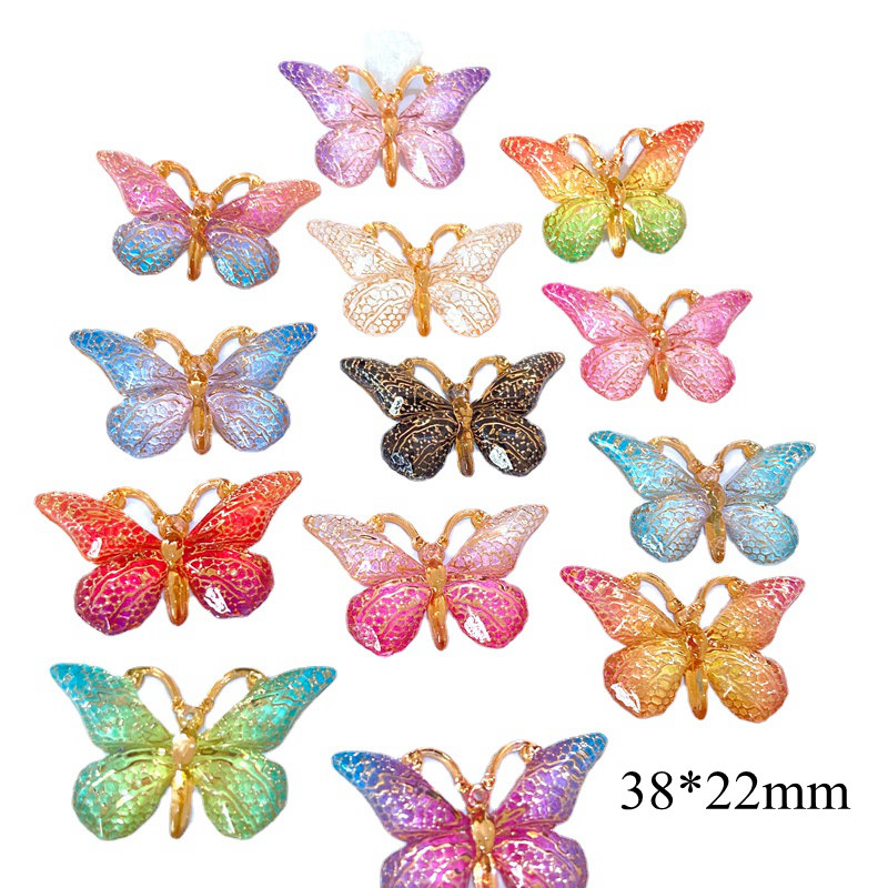 Butterfly Rubber Sheet - 10 szt. NOWE 38*22mm Akcesoria w