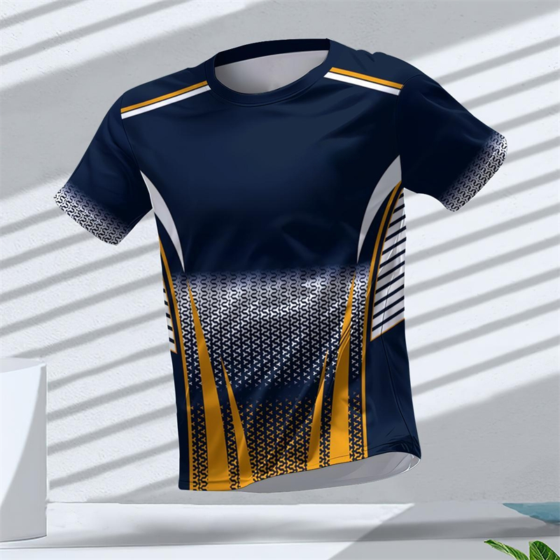 Geometryczne grafiki, koszulki – Table Tennis Jersey Butterfly recenzja i cena