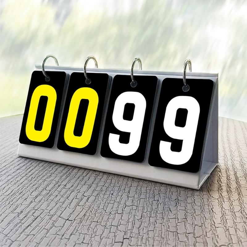 Tablica wyników z ręczną klapk – Table Tennis Scoreboard recenzja i cena