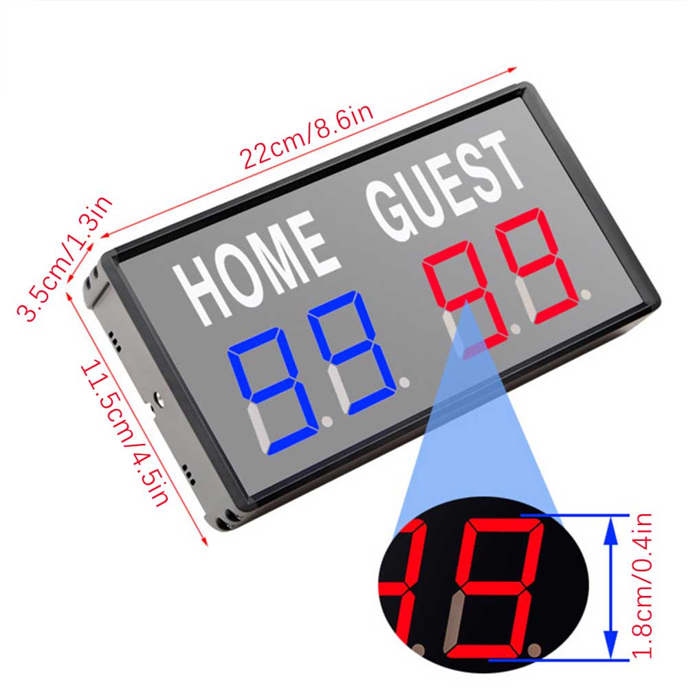 4-cyfrowe elektroniczne tablic – Table Tennis Scoreboard recenzja i cena