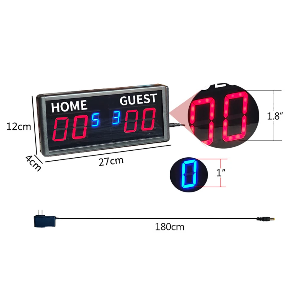 6-cyfrowa elektroniczna tablic – Table Tennis Scoreboard recenzja i cena