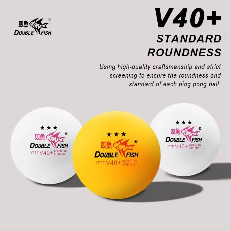 DOUBLE FISH 3 Star V40+ 30/50/ – Table Tennis Video Game recenzja i cena