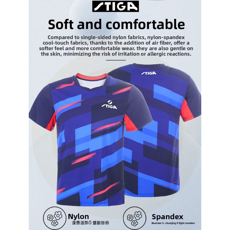 Koszulka do tenisa stołowego S – Table Tennis Jersey Butterfly recenzja i cena